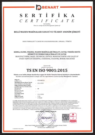 BELLİ MADEN MAKİNALARI A.Ş.